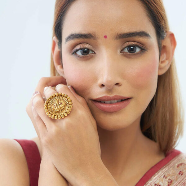 RODHIUM FINGER RING